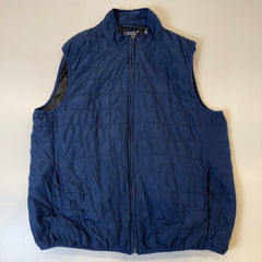 Chaps Blue Quilted Gilet