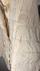 Lauren by Ralph Lauren Cream Puffer Jacket