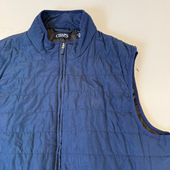 Chaps Blue Quilted Gilet