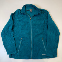Eddie Bauer Teal Polartec Fleece Jacket