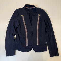 Tommy Hilfiger Navy Zip Detail Jacket