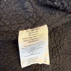 Eddie Bauer Grey Sherpa Lined Cardigan