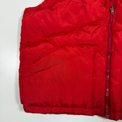 The North Face Extreme Red Puffer Gilet Vest