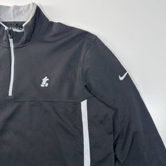 Nike Golf Therma-Fit 1/4 Zip Pullover Sweatshirt Black Mickey XL