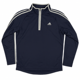 Adidas Quarter Zip Navy Sweatshirt
