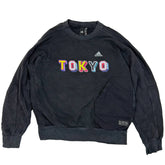 Adidas Tokyo Crewneck Sweatshirt Black Graphic