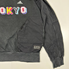 Adidas Tokyo Crewneck Sweatshirt Black Graphic