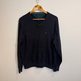 Tommy Hilfiger 100% Cotton Navy Jumper