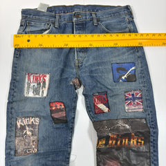 Levi's Custom Kinks Patched Vintage Jeans