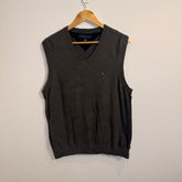 Tommy Hilfiger Cotton Grey Vest