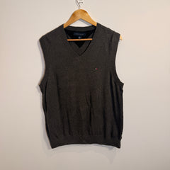 Tommy Hilfiger Cotton Grey Vest