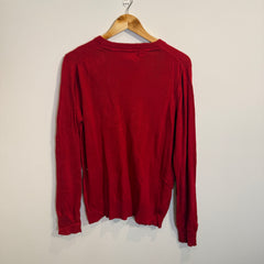 Tommy Hilfiger Bright Red Regular Fit Jumper