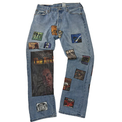 Levi's Custom The Kinks Patched Jeans