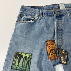 Levi's Custom The Kinks Patched Jeans