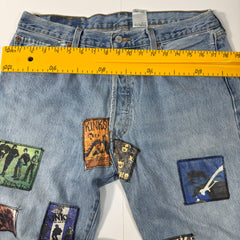 Levi's Custom The Kinks Patched Jeans
