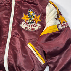 Seder Sportswear Starfield Stars Satin Bomber Jacket
