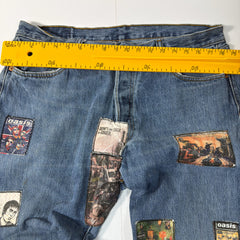Levi's Custom Oasis Graphic Patchwork Jeans