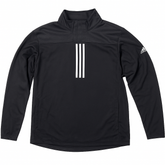 Adidas black Climalite 1/4 zip pullover sweatshirt