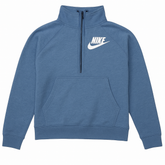 Nike 1/2 Zip Blue Fleece