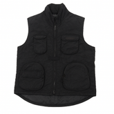 Nautica Jeans Company Black Utility Gilet Vest