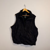 Lauren by Ralph Lauren Black Sherpa-Lined Vest