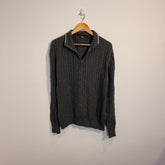 IZOD Men’s 1/4 Zip Cotton Knitwear Pullover – P626