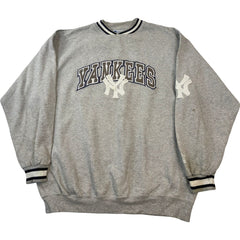 Starter Yankees vintage sweatshirt gray embroidery