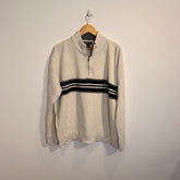 Eddie Bauer Men’s 1/4 Zip Cotton Pullover – P628