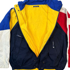 Nautica colourblock vintage reversible jacket
