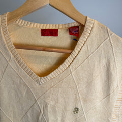 IZOD Men’s Yellow Quilted Cotton Vest – P643