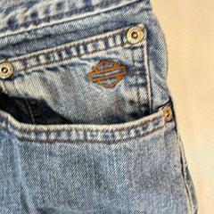 Harley-Davidson vintage blue jeans
