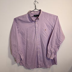 Ralph Lauren Men’s Lilac Tall Oxford Shirt – P669