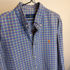 Ralph Lauren Men’s Multicolor Jacquard Oxford Shirt – P672