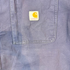 Carhartt Navy Canvas Shirt Jacket