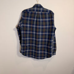 Ralph Lauren Men’s Navy Grid Oxford Shirt – P684