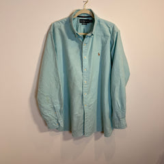 Ralph Lauren Men’s Light Blue Oxford Shirt – P685