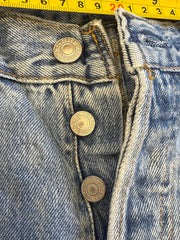 Rare Vintage Levi's 501 XX, USA Made Denim Jeans - Faded Light Blue - W30 L30