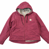 Carhartt pink hooded jacket