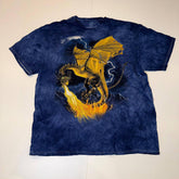 The Mountain Dragon Fire Graphic Tie Dye T-Shirt