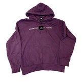 The North Face Purple Hoodie 'Never Stop Exploring'