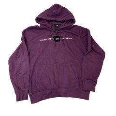 The North Face Purple Hoodie 'Never Stop Exploring'