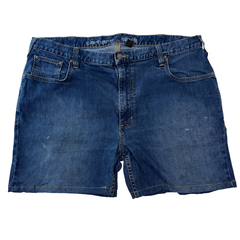 Carhartt Rugged Flex Denim Shorts Relaxed Fit Blue Workwear Carpenter Shorts W40