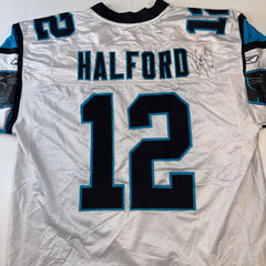 Carolina Panthers #12 “HALFORD” Reebok NFL Equipment On-Field Jersey – Size 50 – Possible Autograph