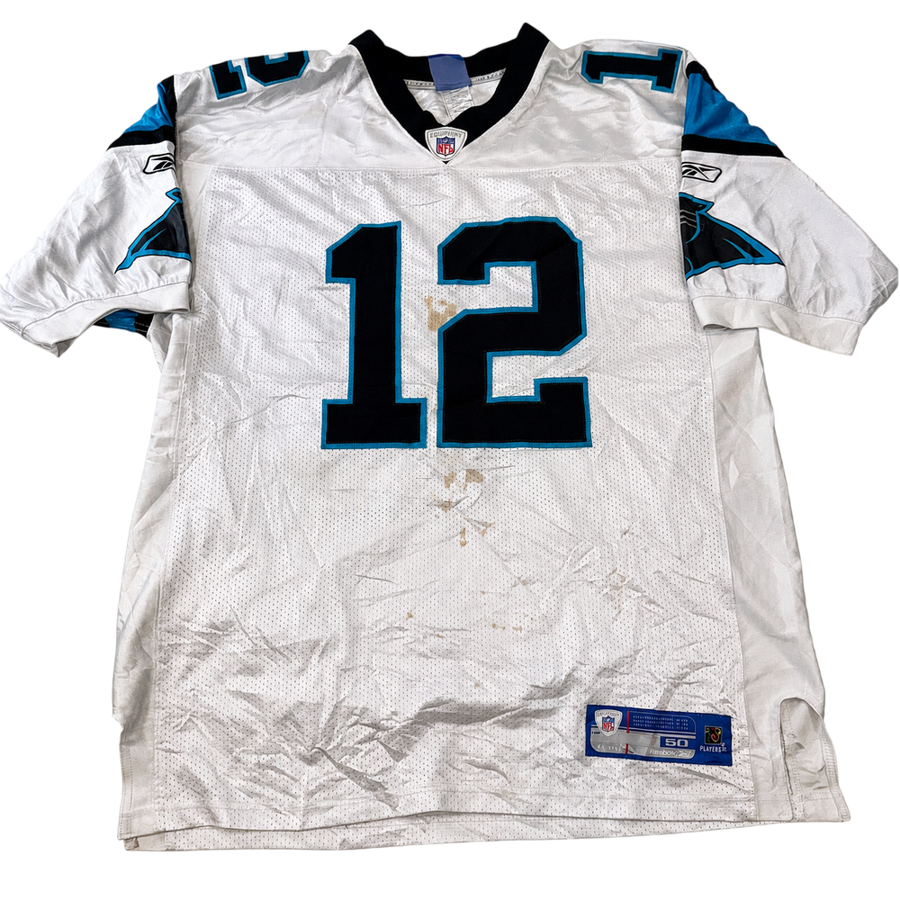 Carolina Panthers #12 “HALFORD” Reebok NFL Equipment On-Field Jersey – Size 50 – Possible Autograph