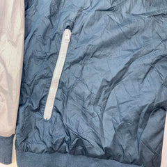 Nike Windrunner Jacket Hooded Windbreaker Grey Black