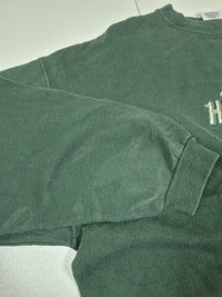 Hard Rock Cafe Las Vegas Sweatshirt Vintage 90s Green XL Embroidered Made USA