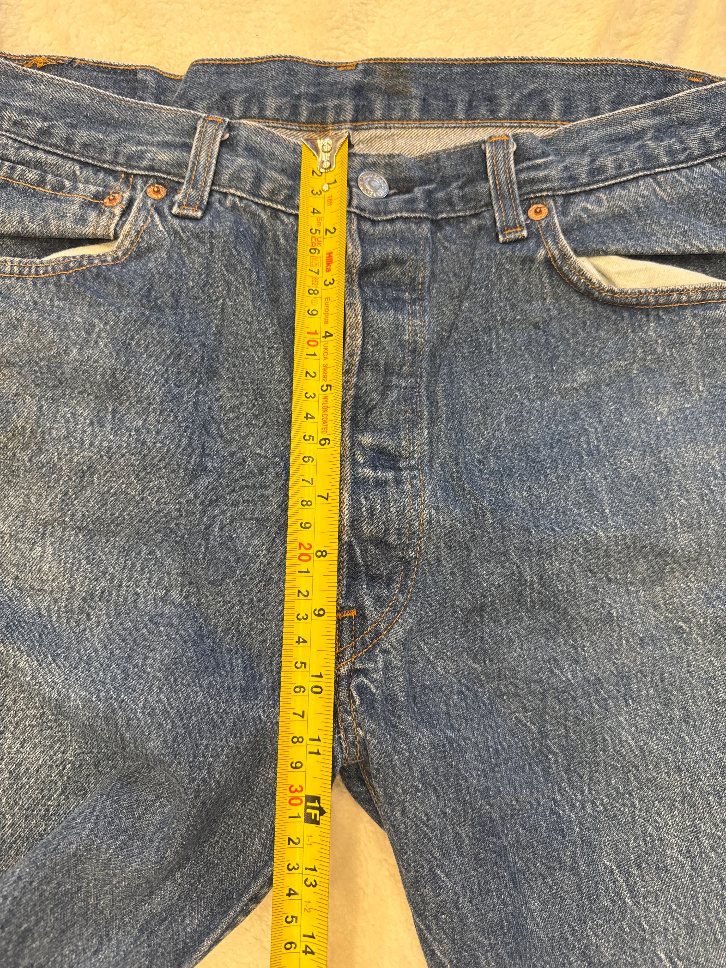 Vintage Levi's 501 XX, USA Made Denim Jeans - Blue - W36 L32