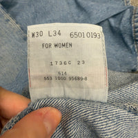 Vintage Levi's 501 XX, USA Made Denim Jeans - W30 L34 - Demand Vintage