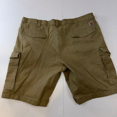 Carhartt Relaxed Fit Cargo Shorts – Khaki Beige – Size 44 Workwear Utility