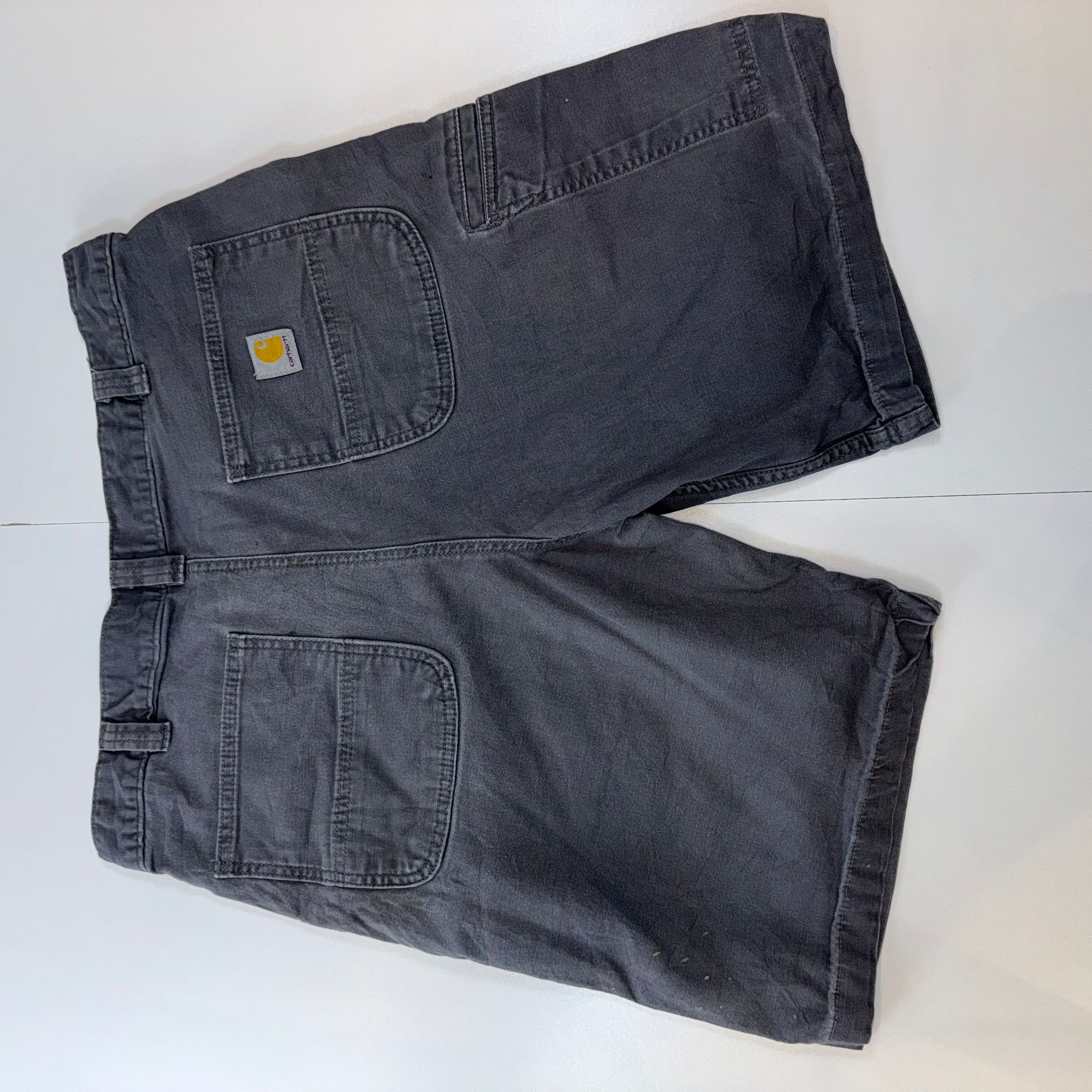 Carhartt Relaxed Fit Work Shorts – Grey – W36
